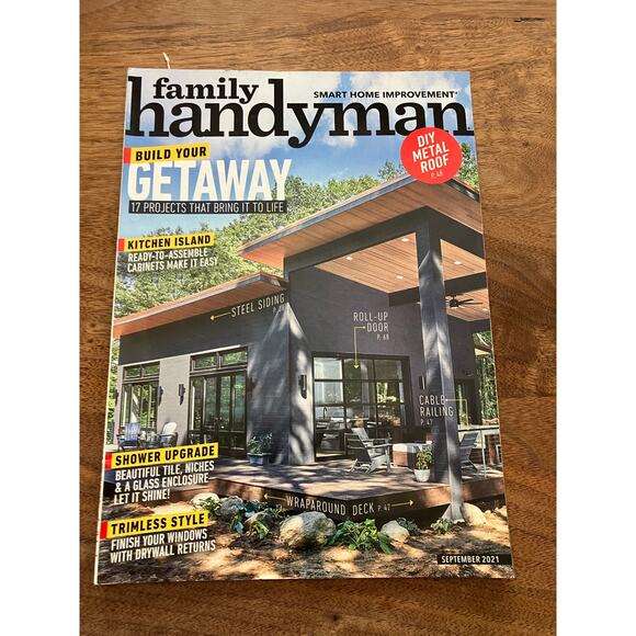 Lot of 9 Family Handyman Magazines | DIY Projects, Woodworking, Home Improvement - Picture 4 of 9